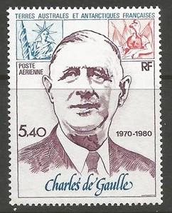 FSAT/TAAF DE GAULLE C60 MNH Y943