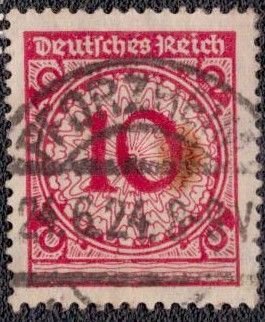 Germany 325 1923 Used