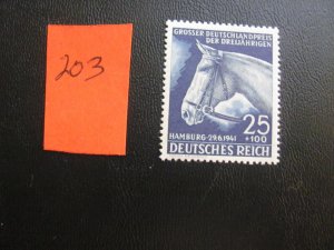 Germany 1941  MNH SC B191 SET XF 17 EUROS (203) NEW COLLECTION