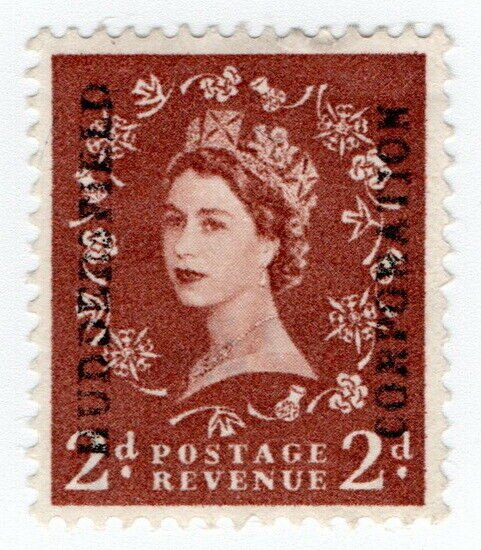 (I.B) Elizabeth II Commercial Overprint : Huddersfield Corporation
