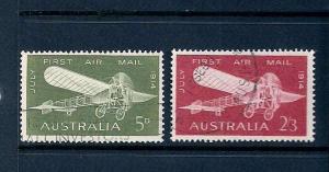 AUSTRALIA Sc#382-383 USED