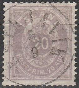 Iceland #13 F-VF Used CV $1100.00 (D2110)