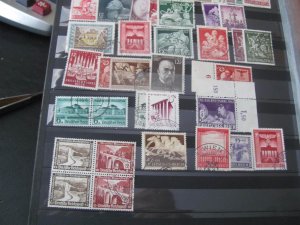 GERMANY 1920S-1940S USED ALMOST ALL  SETS VF/XF (116)