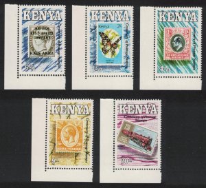 Kenya Cent of Postage Stamps in Kenya 5v Corners 1990 MNH SG#547-551