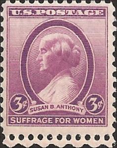 # 784 MNH - SCV-0.25 - SUSAN B. ANTHONY