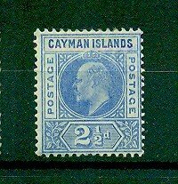 Cayman Islands sc# 10 (2) mh cat value $12.00