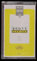 Scott Mounts Clear, 198/151 mm (pkg 5) 00992C