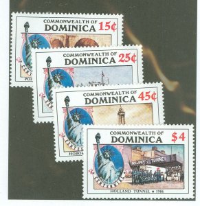 Dominica #940-3 Mint (NH) Single (Complete Set)