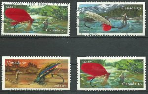 Canada #2087c,2088a,b,d   used VF 2005 PD