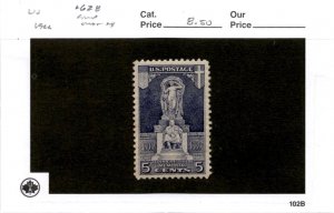 United States Postage Stamp, #628 Mint NH, 1926 John Ericsson (AB)