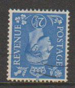 GB George VI  SG 489wi Used wmk inverted