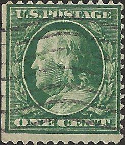 # 331 USED GREEN BEN FRANKLIN