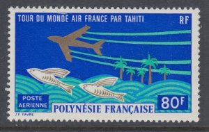 French Polynesia, Scott C96, MNH 