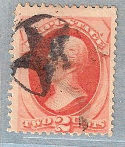US Fancy Cancel ~ Very Bold Solid STAR-in-RING  / G5