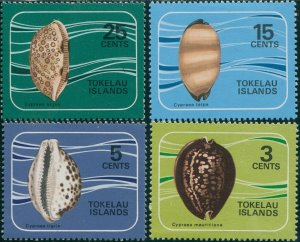 Tokelau 1974 SG41-44 Shells set MLH