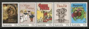 Australia 960 1985 Illustrations strip MNH