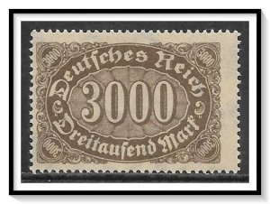 Germany #206 Numeral MNH