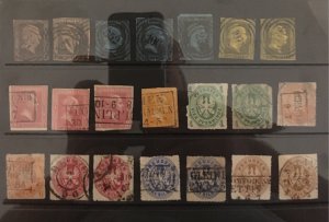 Small collection of Prussia stamps