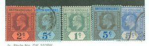 British Honduras #59/73