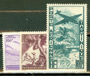 Martinique C10-12 mint CV $59.50