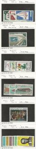 Cameroon, Postage Stamp, #C107//C132 Mint NH & LH, 1968-69, JFZ