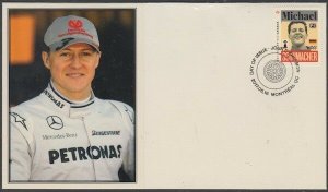 CANADA # 2996.7 - FORMULA 1 SCHUMACHER  POSTAGE STAMP on FIRST DAY COVER #7