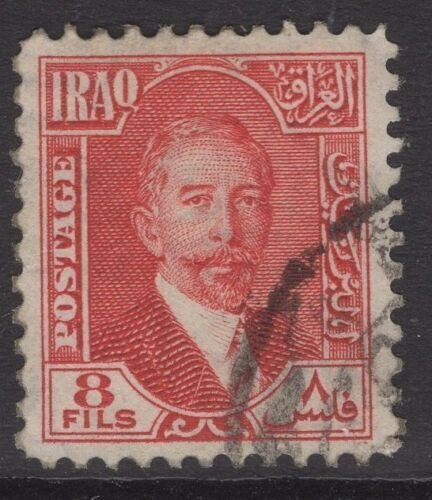 IRAQ SG142 1932 8f SCARLET USED 