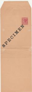 CYPRUS 1880S QV 10PA SPECIMEN NEWSPAPER WRAPPER