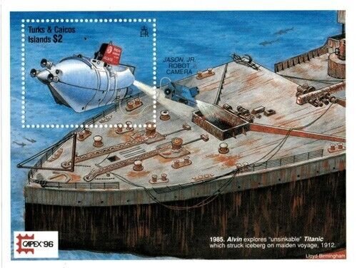 Turks and Caicos - 1996 - Capex '96 - Souvenir Stamp Sheet - Scott #1198 - MNH