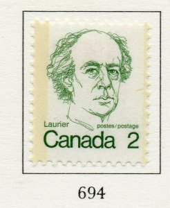 Canada 1972-77 Portraits Early Issue Fine Mint Hinged 2c. NW-124458