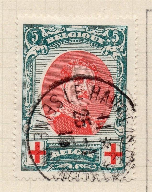 Belgium 1914 Early Issue Fine Used 5c. 243552