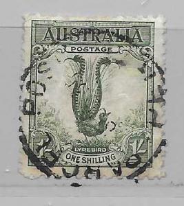 Australia 141 Lyrebird single Used (z3)