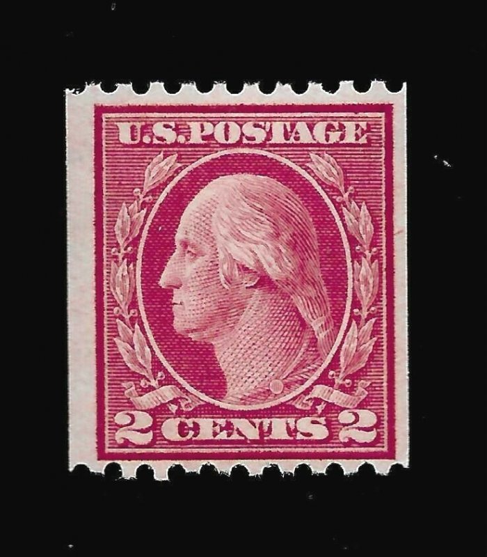 US 1915 SC# 450  2 c Washington Coil - Mint NH - Vivid Color -
