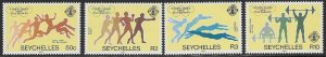 Seychelles #547-550 (1984), MNH compl. set, cat. $3.55
