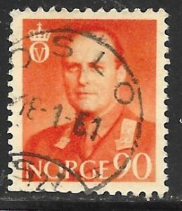 Norway 369: 90o King Olav V, used, VF