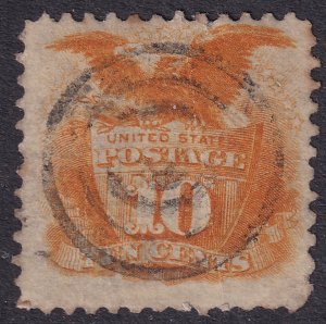 #116 Used, Fine+, Tiny thin (CV $110 - ID34359) - Joseph Luft