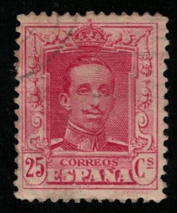 1922-1930, King Alfonso XIII, Spain, 25 Cs, ESPANA (Т-7631)