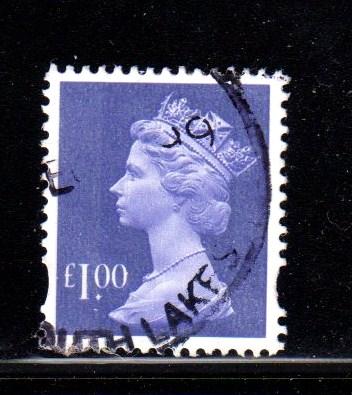 Great Britain - #MH279 Machin Queen Elizabeth II  - Used