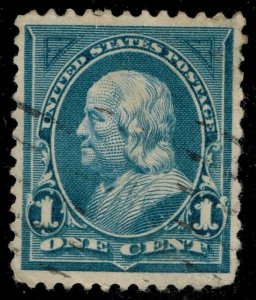 US #264 Benjamin Franklin; Used