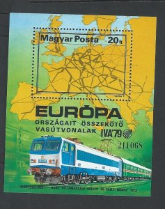 Hungary sheetlet mnh sc 2580