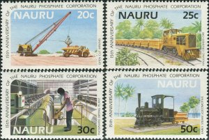 Nauru 1985 SG322-325 Phosphate Corporation set MNH