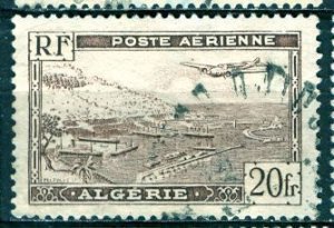 Algeria; 1946: Sc. # C4: Type II Used Single Stamp