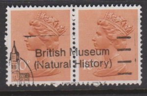 Great Britain Sc#MH70 Used Pair - Nice Cancel