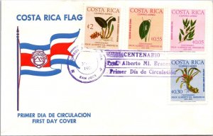 Costa Rica 1976 FDC - Prof Alberto Ml Brenes - F72228