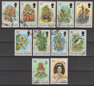 CAYMAN ISLANDS 1980/82 SG 515a/25a USED Cat £24