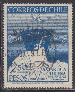 Chile 248 Territorial Antarctica Claims 1947