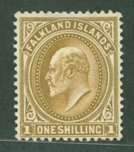 Falkland Islands #27  Single (King)