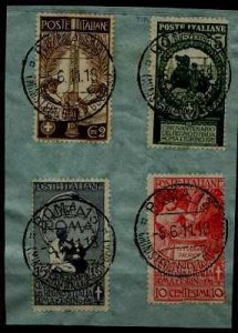 Italy 119-22 used SCV186.50