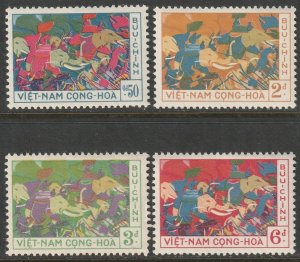South Vietnam 1959 Sc 108-11 set MNH**