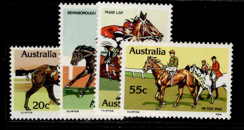 AUSTRALIA QEII SG699-702, 1978 race horses set, NH MINT.